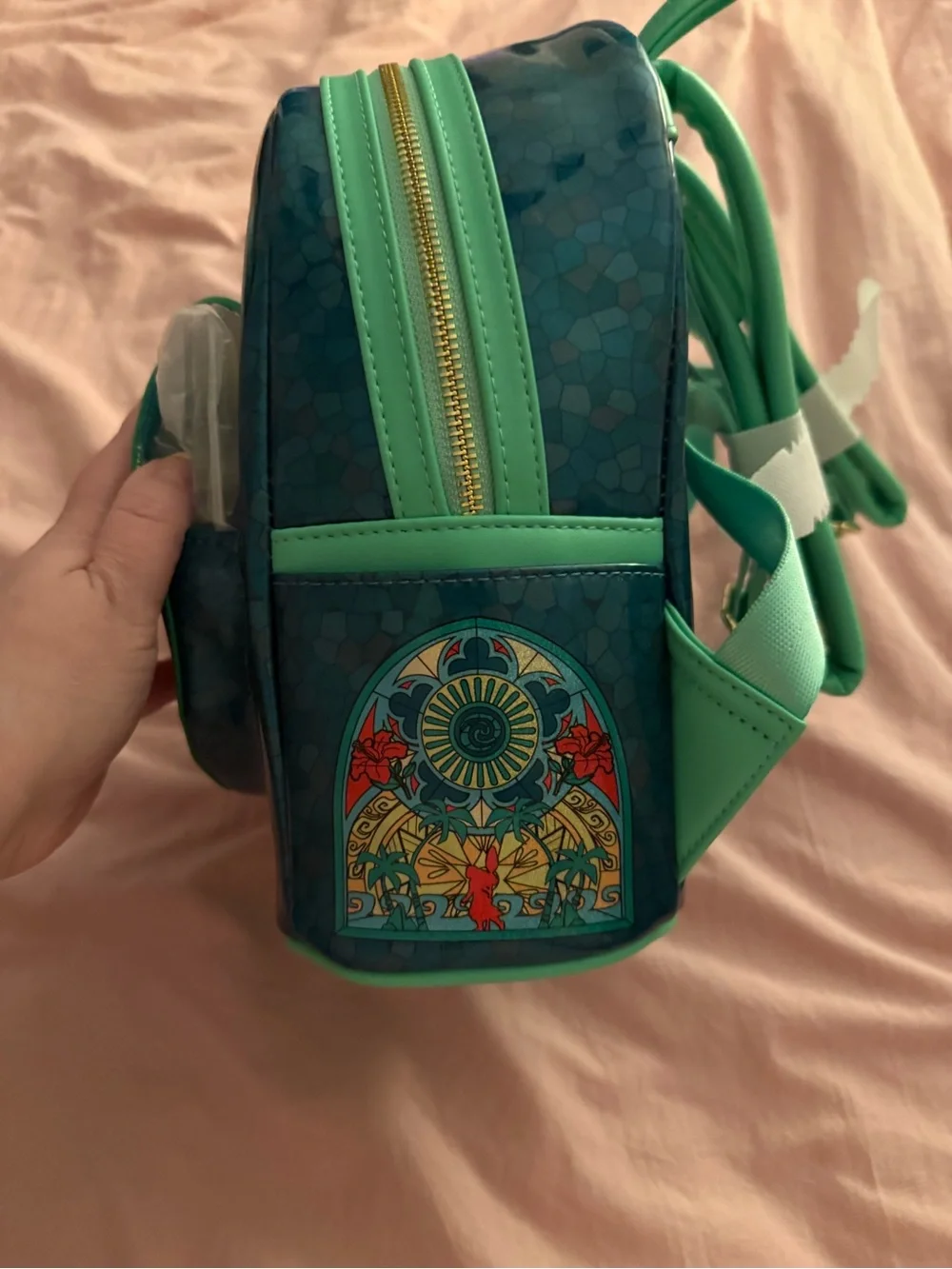 Loungefly Disney’s Moana Stained Glass Backpack
